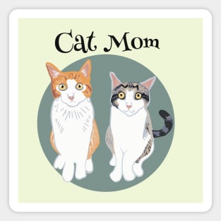 Cat Mom Magnet